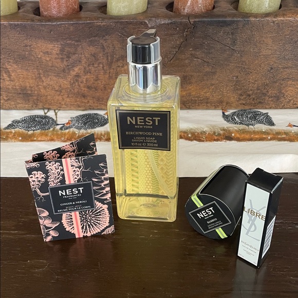 Nest Candle, YSL Lipstick,10oz NEST Liquid Soap NEST perfume sample - Picture 6 of 6